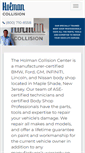 Mobile Screenshot of holmancollision.com
